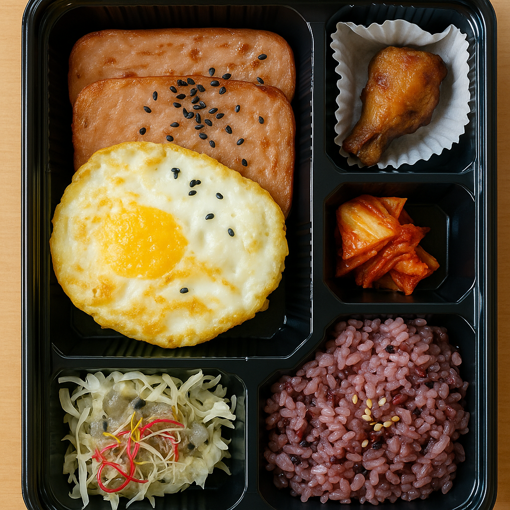 스팸 도시락